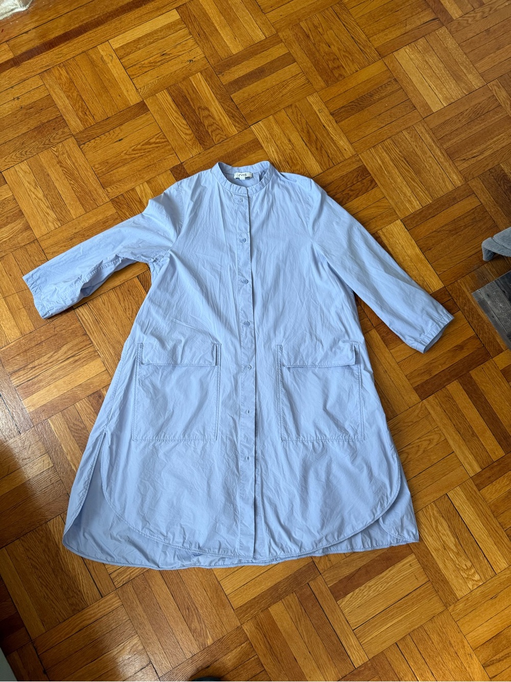 COS Oversized Poplin Shirt Dress - Picture 6 of 7